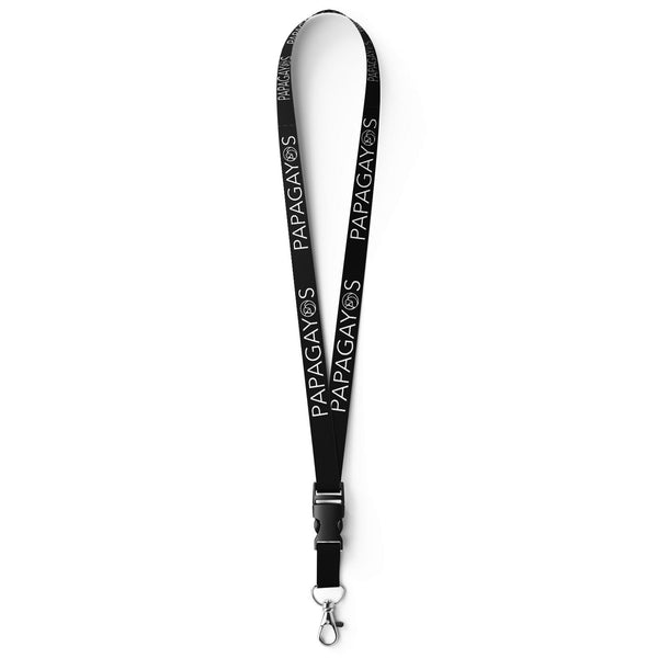 Papagayos Lanyard Black - Papagayos